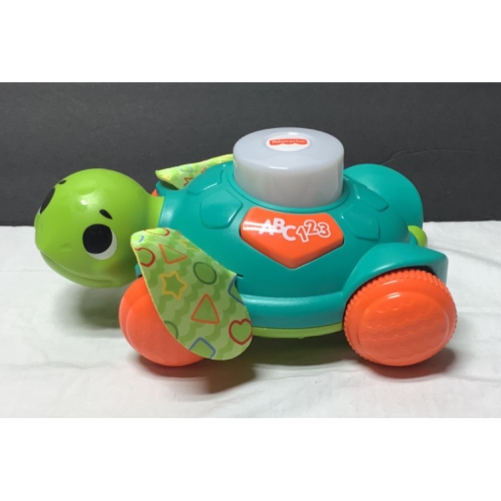 Fisher-Price Baby Toy Linkimals Sit-to-Crawl Sea Turtle musical Works